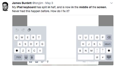 How to Fix: iPad Keyboard in Middle of Screen/iPad Keyboard Split