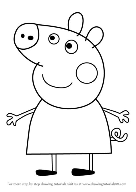 Peppa Drawing at PaintingValley.com | Explore collection of Peppa Drawing