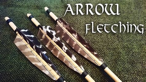 Arrow Fletching A Simple Guide to Crafting Traditional Arrows - YouTube | Duct tape, Youtube ...