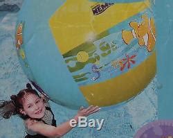 GIANT Vintage DISNEY PIXAR 48 Inflatable FINDING NEMO Vinyl BEACH BALL ...