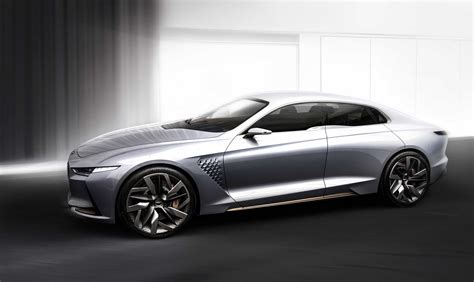 GENESIS Reveals Hybrid Sports Sedan Concept At New York International Auto Show