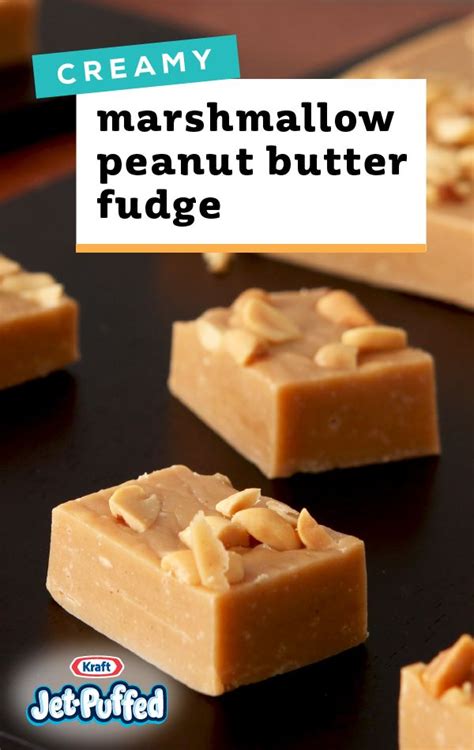 Creamy Marshmallow-Peanut Butter Fudge - Recipes - Kraft Heinz | Recipe | Peanut butter fudge ...