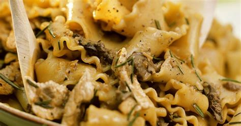 Pasta with Turkey and Mushroom Ragout recipe | Eat Smarter USA