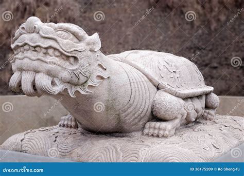 Dragon Turtle Statue Royalty-Free Stock Photography | CartoonDealer.com ...