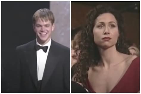 Minnie Driver explains her ‘devastated’ reaction to Matt Damon’s Oscar win