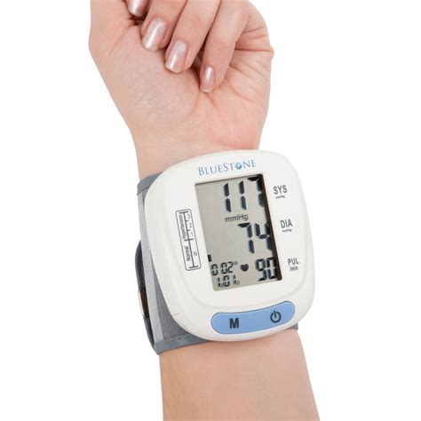 Blood Pressure Monitor With Heart Rate - Automatic Wrist Cuff Blood ...