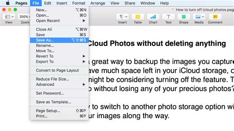 How to enable the Save As option on your Mac | Macworld