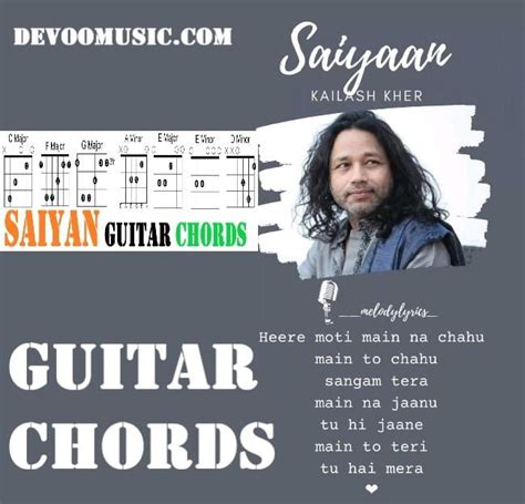 Saiyan Easy Guitar Chords- Kailash Kher 00 - GUITAR KNOWLEDGE