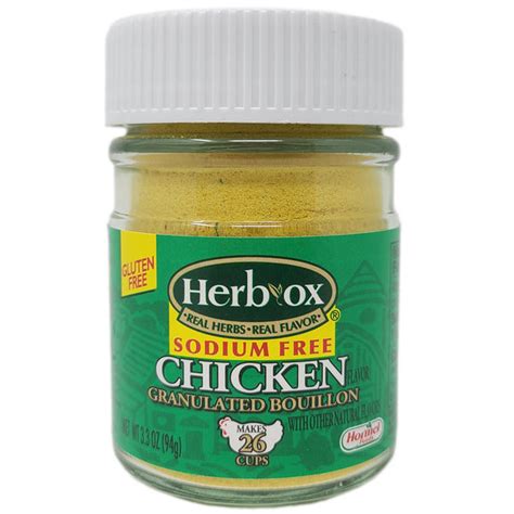 Herb Ox sodium free chicken granulated bouillon - Healthy Heart Market