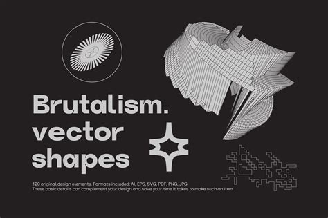 Brutalism. Vector Shapes | Background Graphics ~ Creative Market