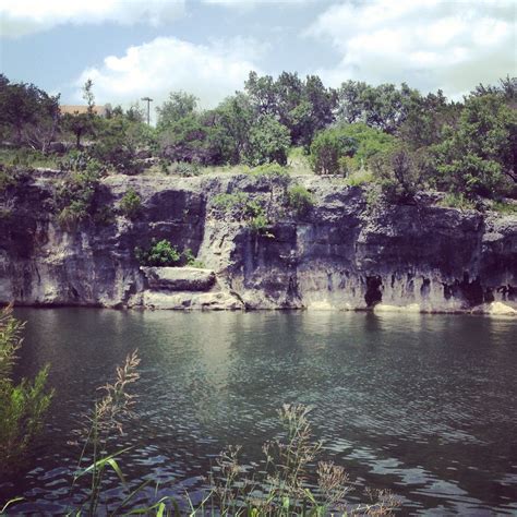 Blue Hole Cliffs, Georgetown, Texas | Blue hole, Georgetown, Outdoor