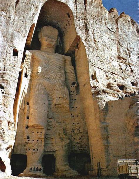 The Buddhas of Bamyan are 6th century statues of Gautama Buddha carved ...