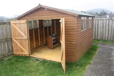 Large Garden Shed For Sale - 10 feet wide; 12 feet long; 8 feet high | in Peebles, Scottish ...