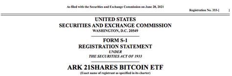 ARK And 21Shares Partner For New Bitcoin ETF Filing - ETF Focus on TheStreet: ETF research and ...