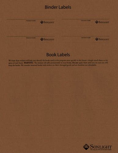 Sheet of Book Labels 500