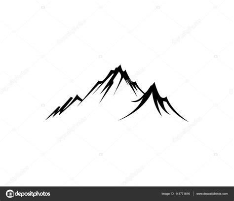 Mountain Logo template Stock Vector Image by ©elaelo #141771816