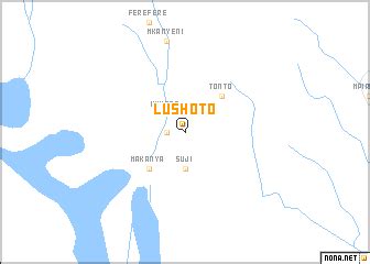 Lushoto (Tanzania) map - nona.net