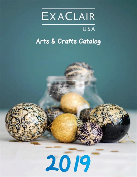 2019 Exaclair Arts, Crafts, and Hobbies Catalog by exaclairusa - Issuu