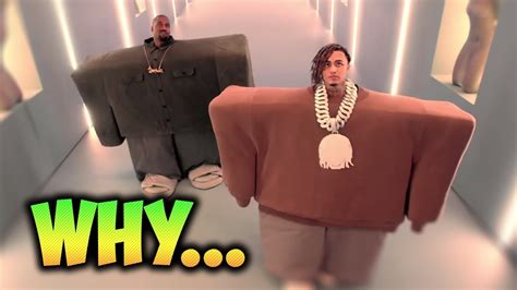 LIL PUMP AND KANYE WEST'S ROBLOX MUSIC VIDEO... - YouTube