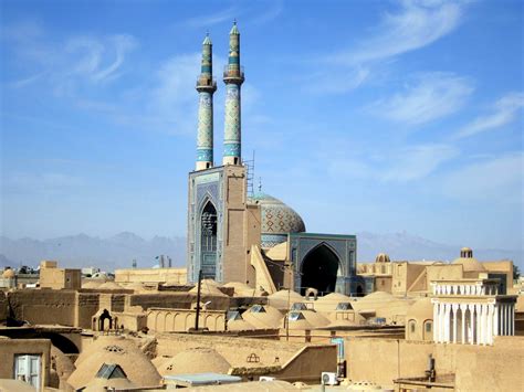 Jame Mosque in Yazd | Jame Mosque (1324) in Yazd, Iran, has … | Flickr