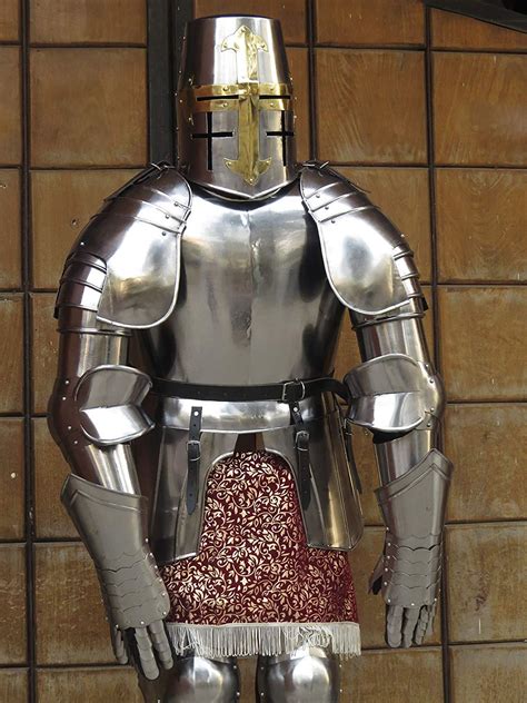 NauticalMart LARP Crusader Style Armor Adult Knight Suit Of Armor ...