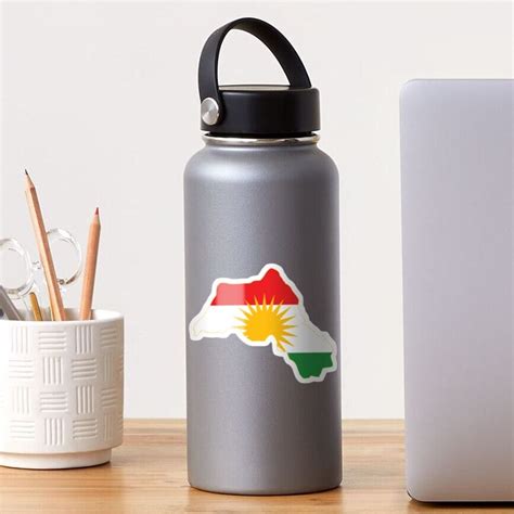 Kurdistan Flag Map Sticker by Sarchia | Coloring stickers, Vinyl sticker, Decorate notebook