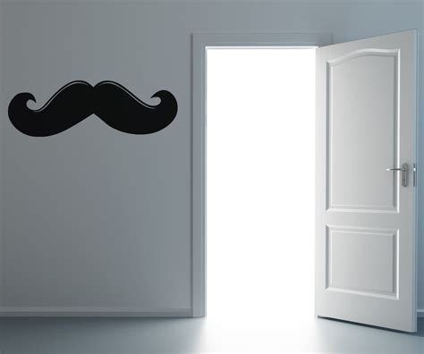 Large Mustache Wall Decal Sticker. #OS_AA1309 – StickerBrand