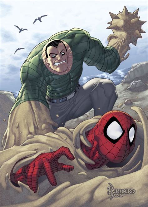 Sandman vs Spidey by RyanKinnaird on DeviantArt | Sandman spiderman ...