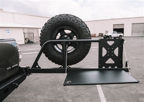 Toyota Rear Bumper Swingout Tire Carrier Add-On – Relentless Off-Road ...