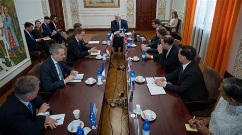 Ukraine's Foreign Ministry briefs G7 ambassadors on Ukraine's Peace Formula and security ...