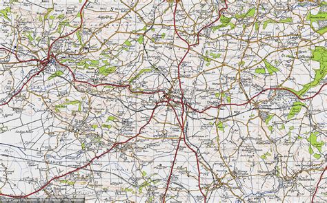 Historic Ordnance Survey Map of Shepton Mallet, 1946