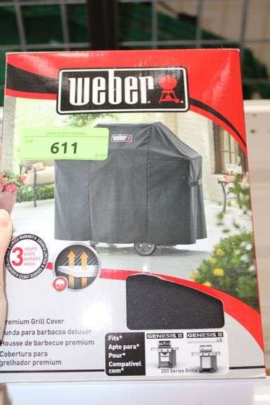 WEBER GENESIS GRILL COVER - Lawler Auction Company