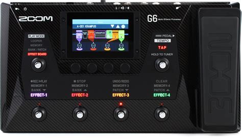 Zoom G6 Multi-effects Processor | Sweetwater