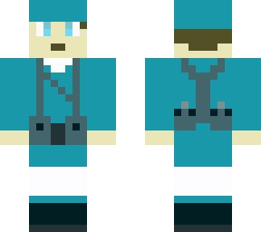 blue army infantry | Minecraft Skin