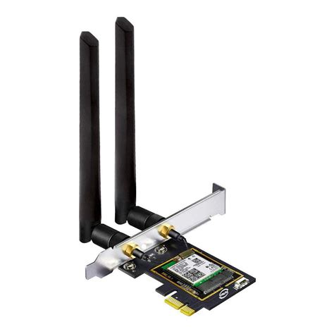 OKN WiFi Card AX210 WiFi 6E AX5400 Tri-Band PCIe WiFi Card with ...