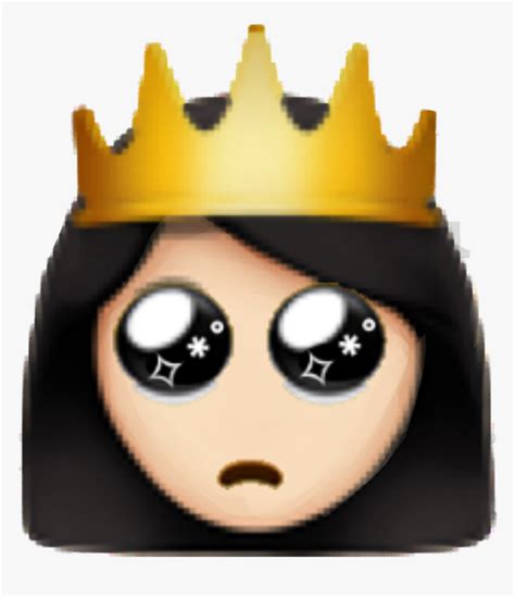 Princess Emoji Png, Transparent Png - kindpng