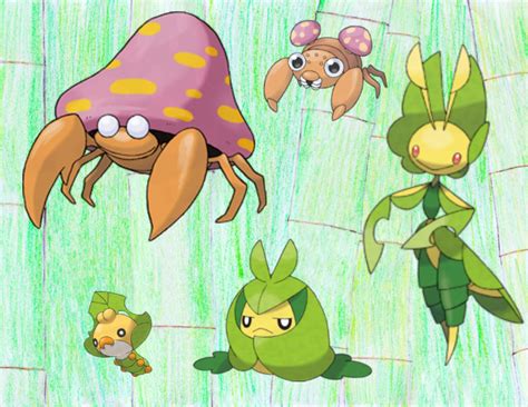 Bug/Grass Pokemon by Manaki267 on DeviantArt