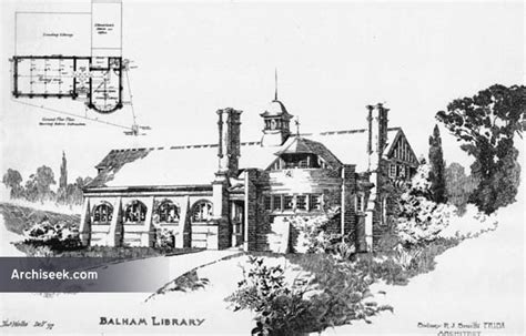 1898 – Balham Library, London | Archiseek - Irish Architecture