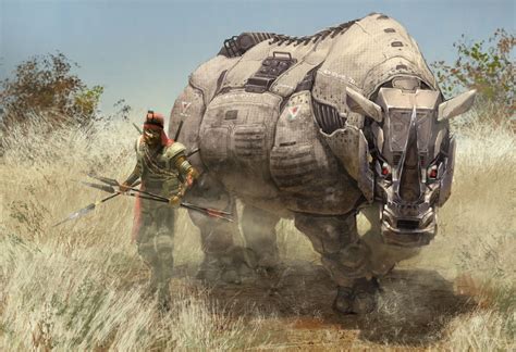 Anti-poaching illustrations inspired by one artist’s love for animals, mecha and robotics | Robohub