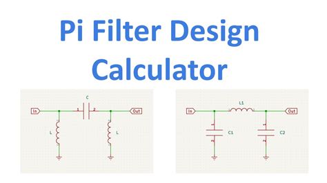 Pi Filter Design Calculator