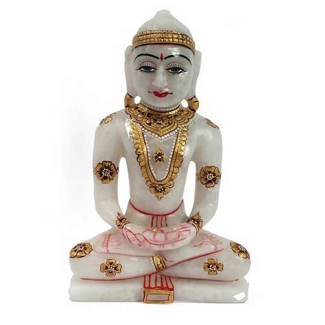 Marble Mahavir Swami Statue at Rs 14400 in Malpura | ID: 19247670533