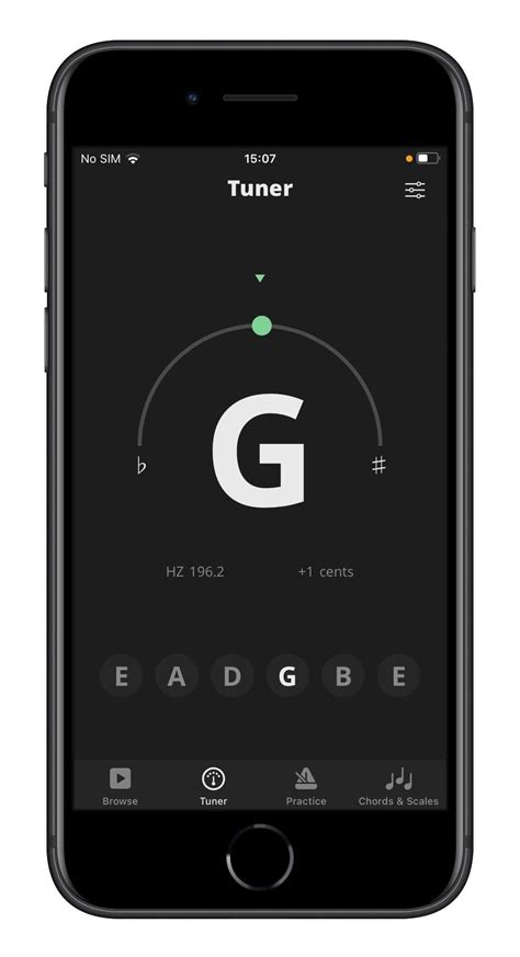 GuitarApp - Free Guitar Tuner App for iOS