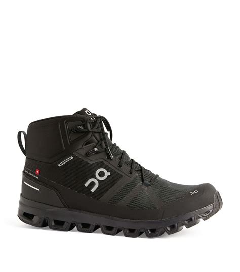 On Running black Waterproof Cloudrock Hiking Boots #AD , #AFFILIATE, #Waterproof, #black, # ...