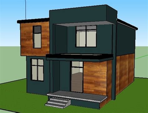 Modern house design - download free 3D model by Ing.EdgarM. - Cad Crowd