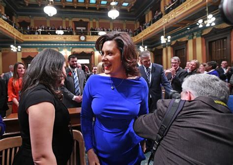 Gretchen Whitmer: Internet dress hecklers story ‘way out of line’