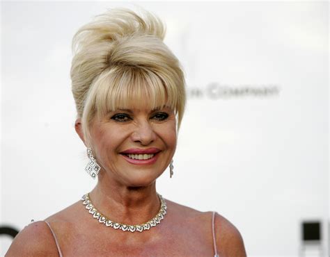 Ivana Trump, first wife of Donald Trump who helped build his empire ...