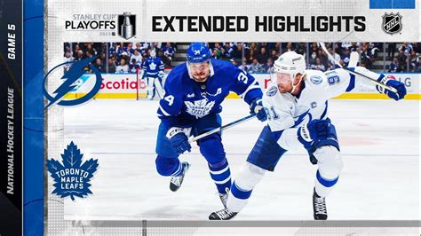 Tampa Bay Lightning vs Toronto Maple Leafs R1, Gm5 Apr 27, 2023 HIGHLIGHTS - YouTube