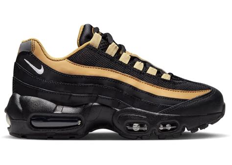 Nike Air Max 95 Recraft Black Elemental Gold (GS) - CJ3906-016 - US