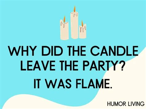 45+ Funny Candle Jokes to Light a Laugh - Humor Living