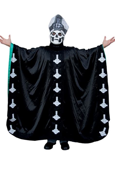 Papa Emeritus II - Ghost Band Robe Costume - The Costume Shoppe